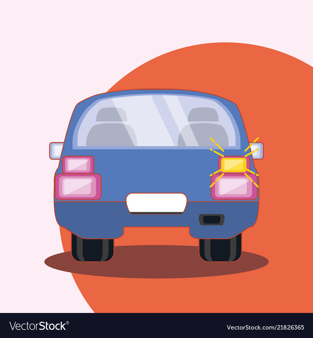 Purple car icon