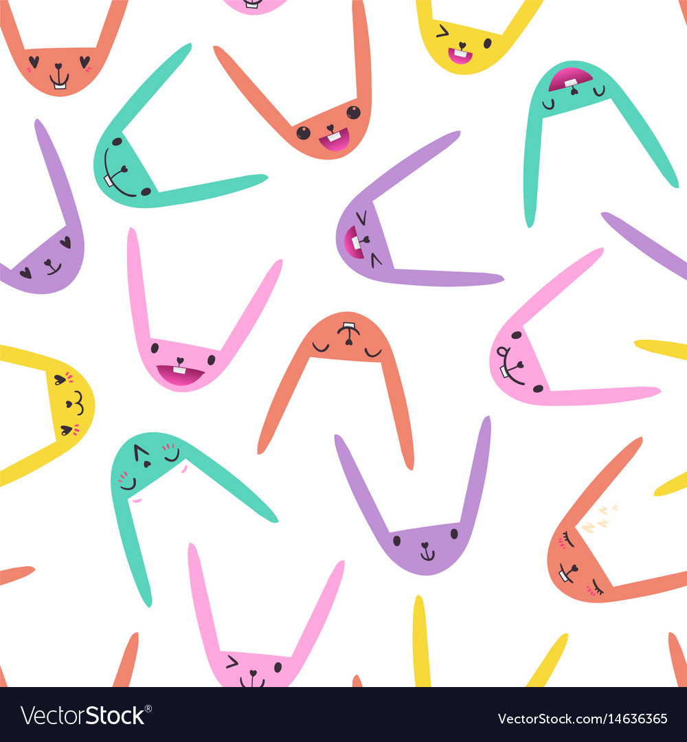 Rabbit seamless pattern-01