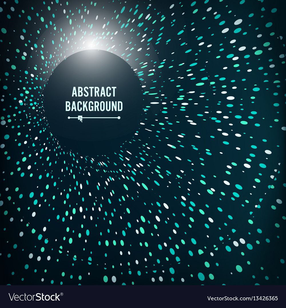 Radial lattice graphic design abstract