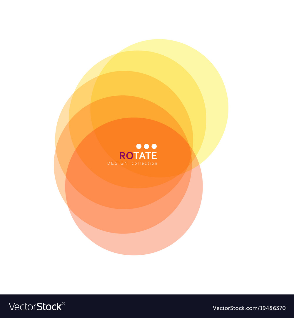 Circles abstract pattern background