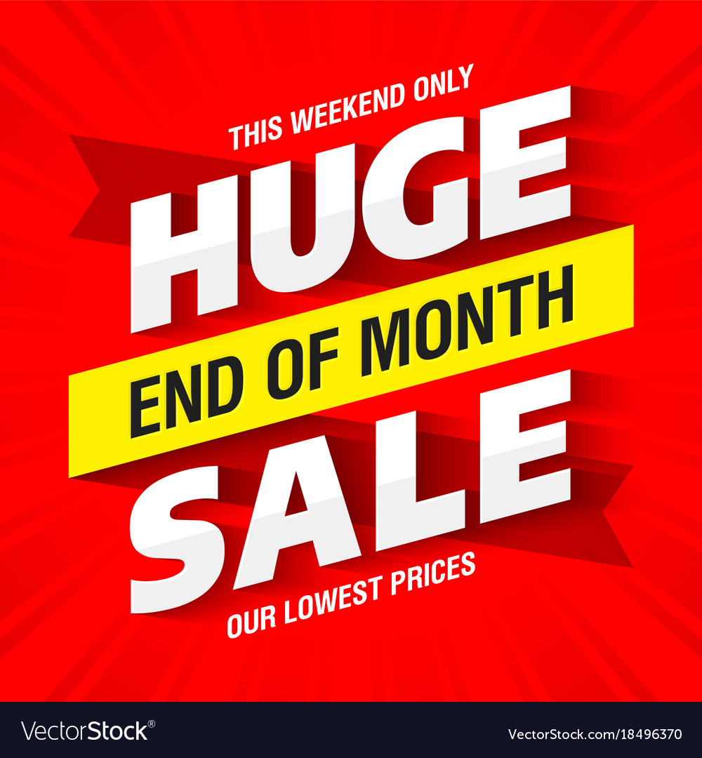 Big deal sale poster or banner design Royalty Free Vector