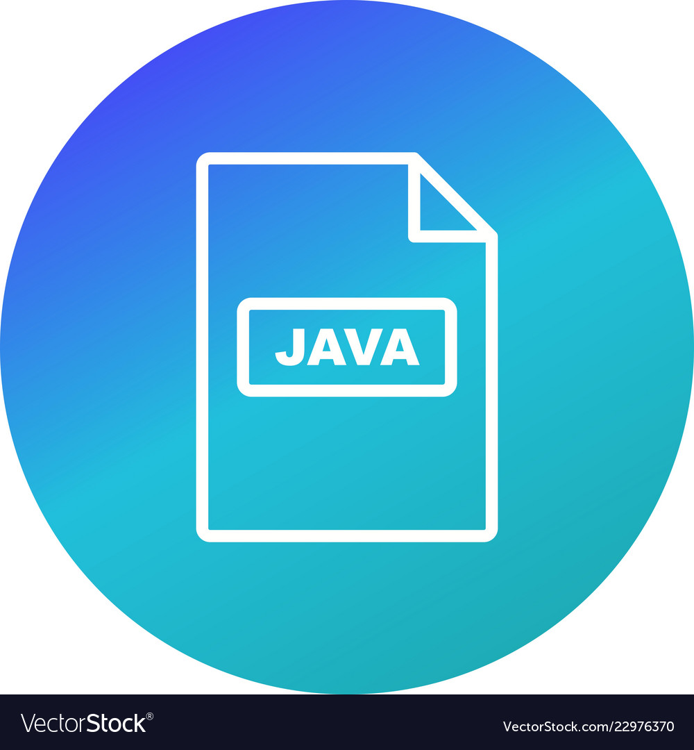 Java icon Royalty Free Vector Image - VectorStock