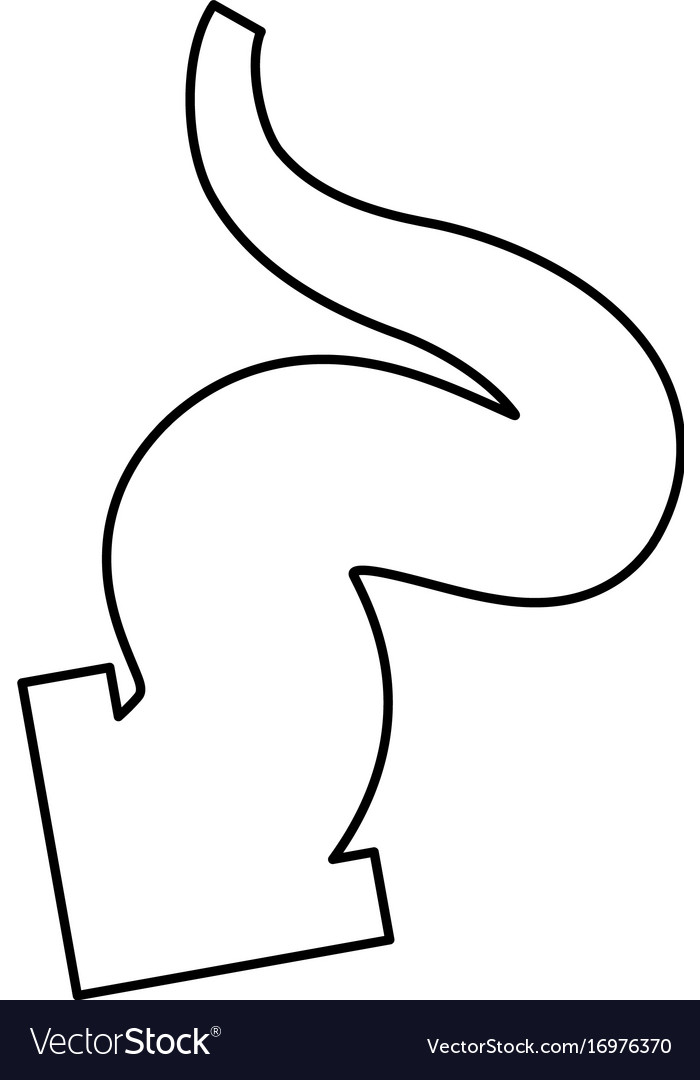 Logotype arrow curve