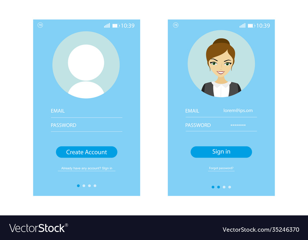 Modern user interface ux