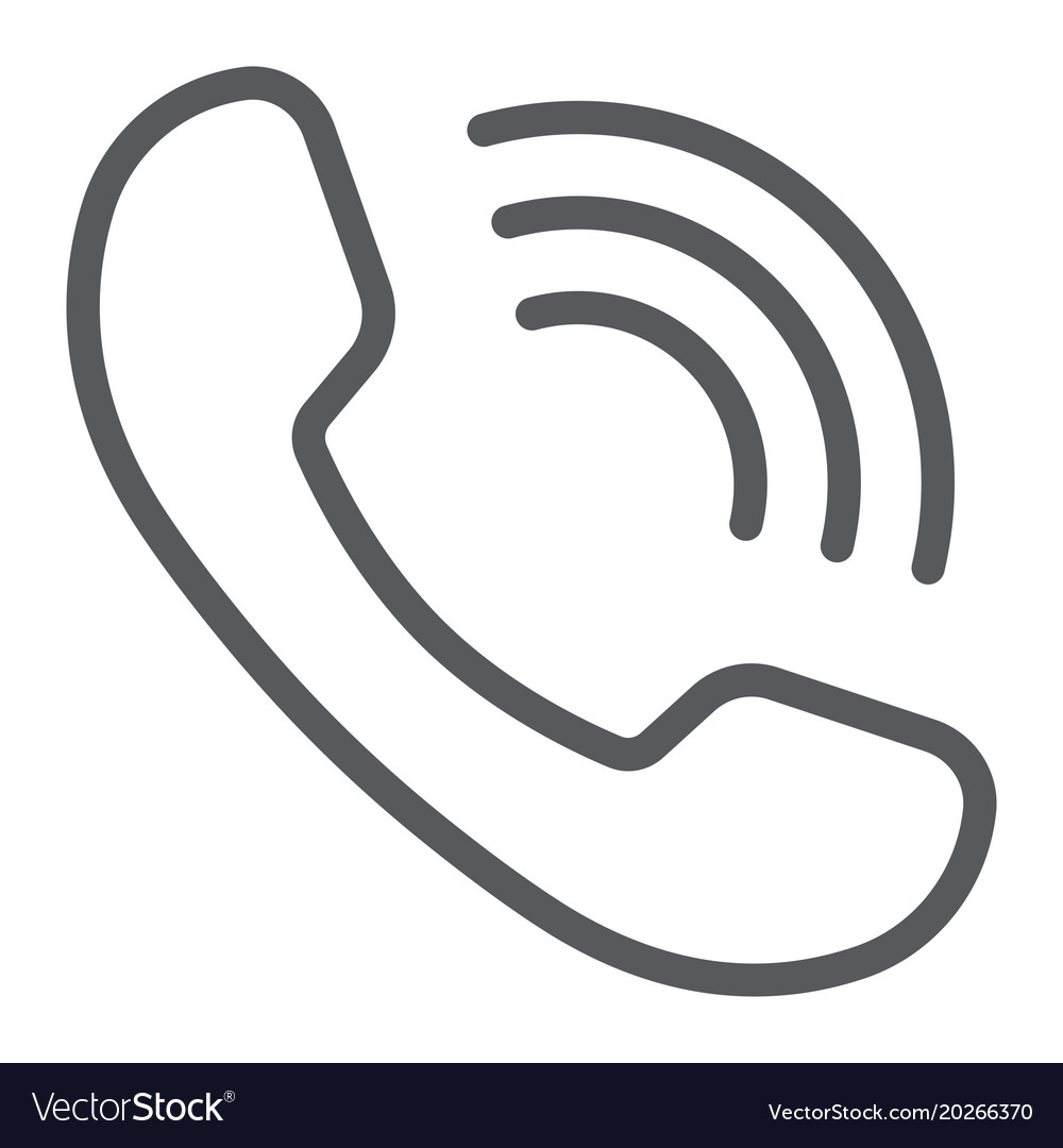 Telefon Anrufleitung Icon Kommunikation und Unterstützung