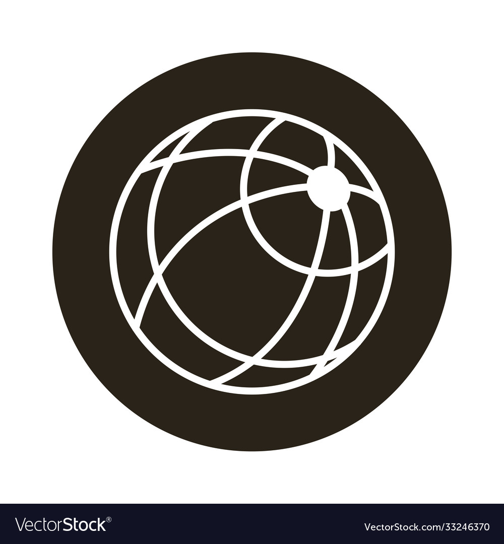 Sphere world planet block style