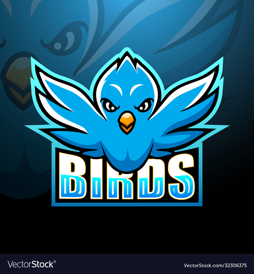 Dynamic Blue Bird Esports Logo