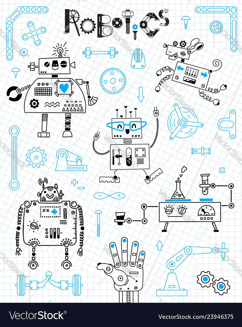 Robotik und Automatisierung Elemente