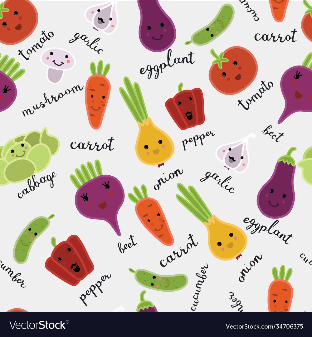 Seamless pattern different vector image Seamless pattern different