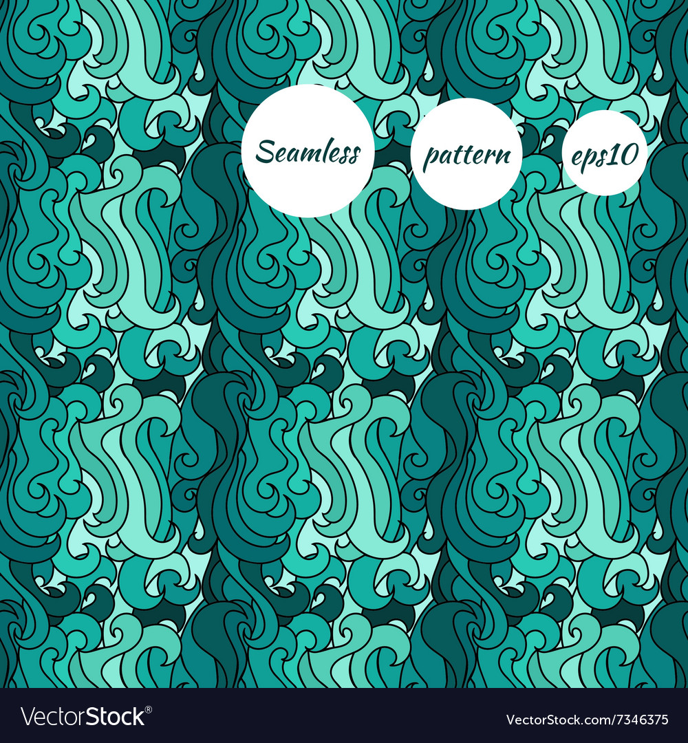 Seamless wave pattern