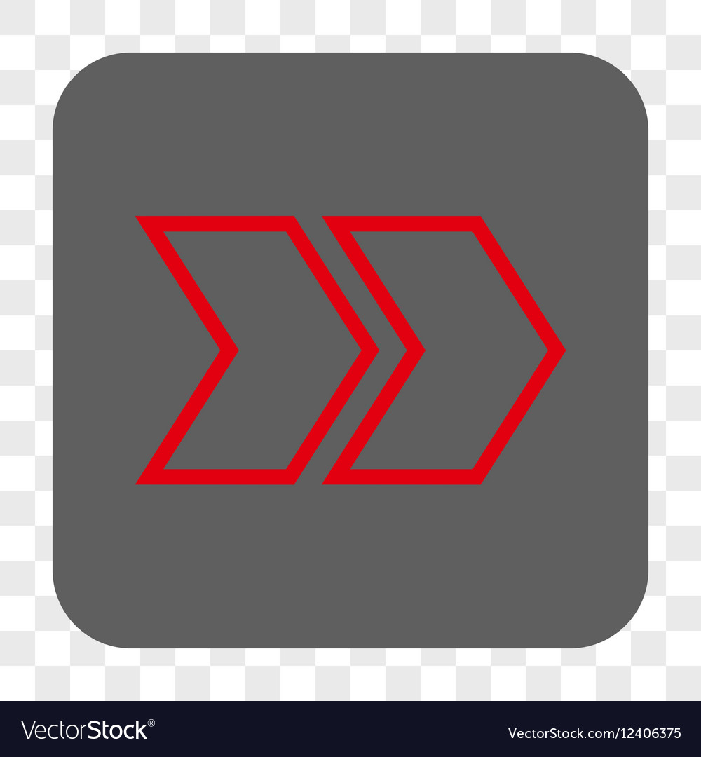 Shift right rounded square button