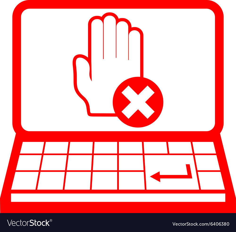 Broken computer