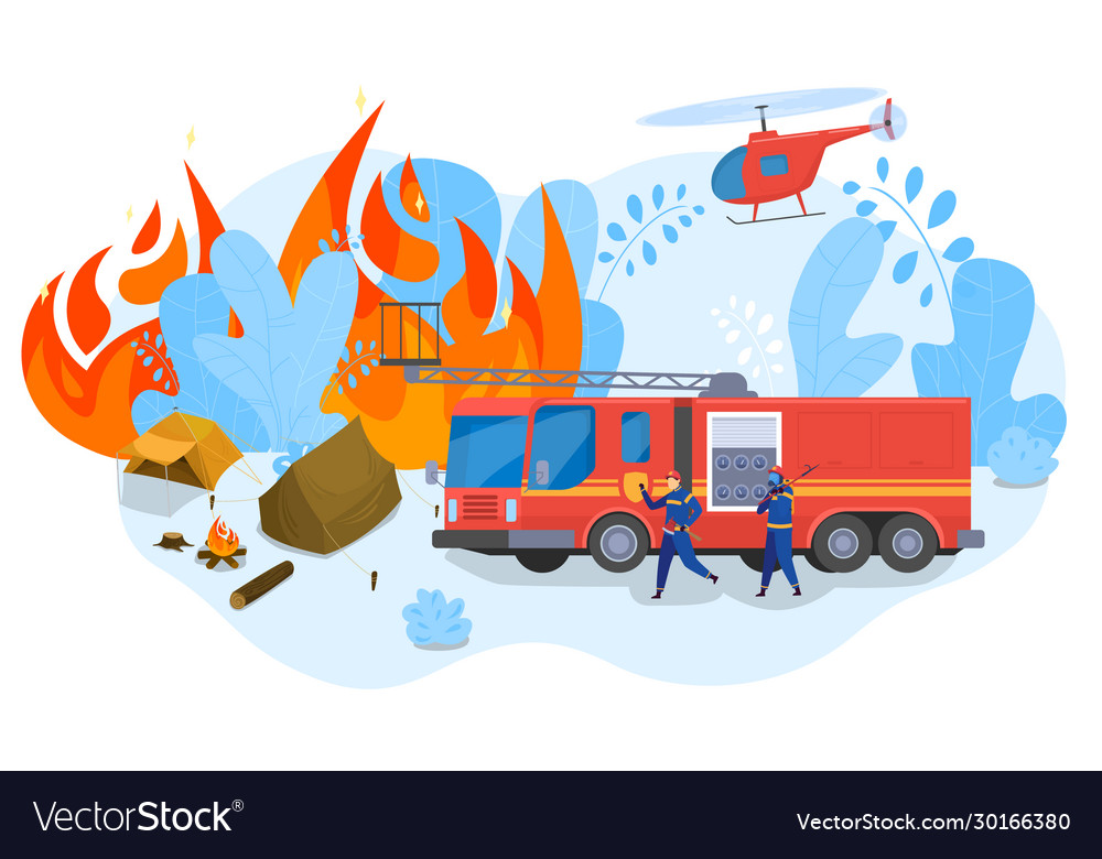 Campground Wildfire Rescue