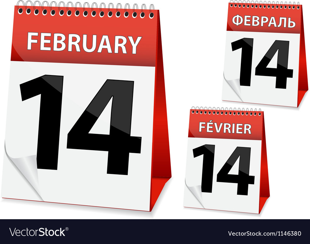 Icon Kalender Valentinstag