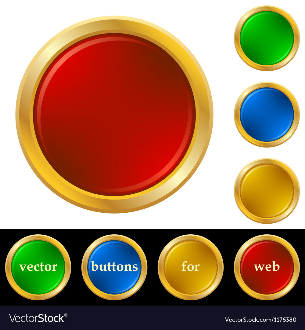Modern Web Buttons - Ring Style
