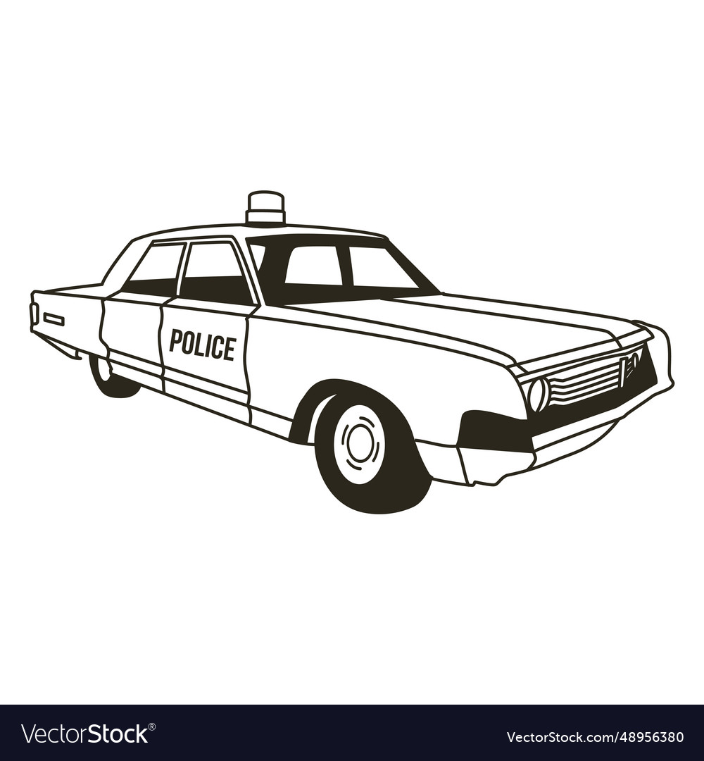 Polizeiwagen Sirene Rechtshub