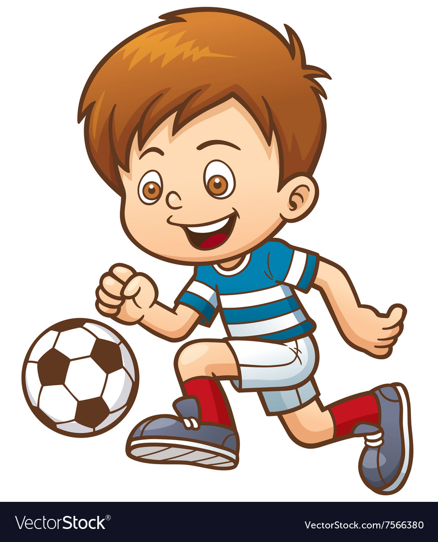 Soccer player Royalty Free Vector Image - VectorStock