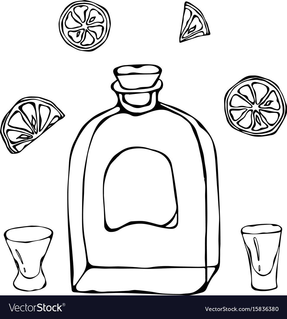 Раскраска коньяк
