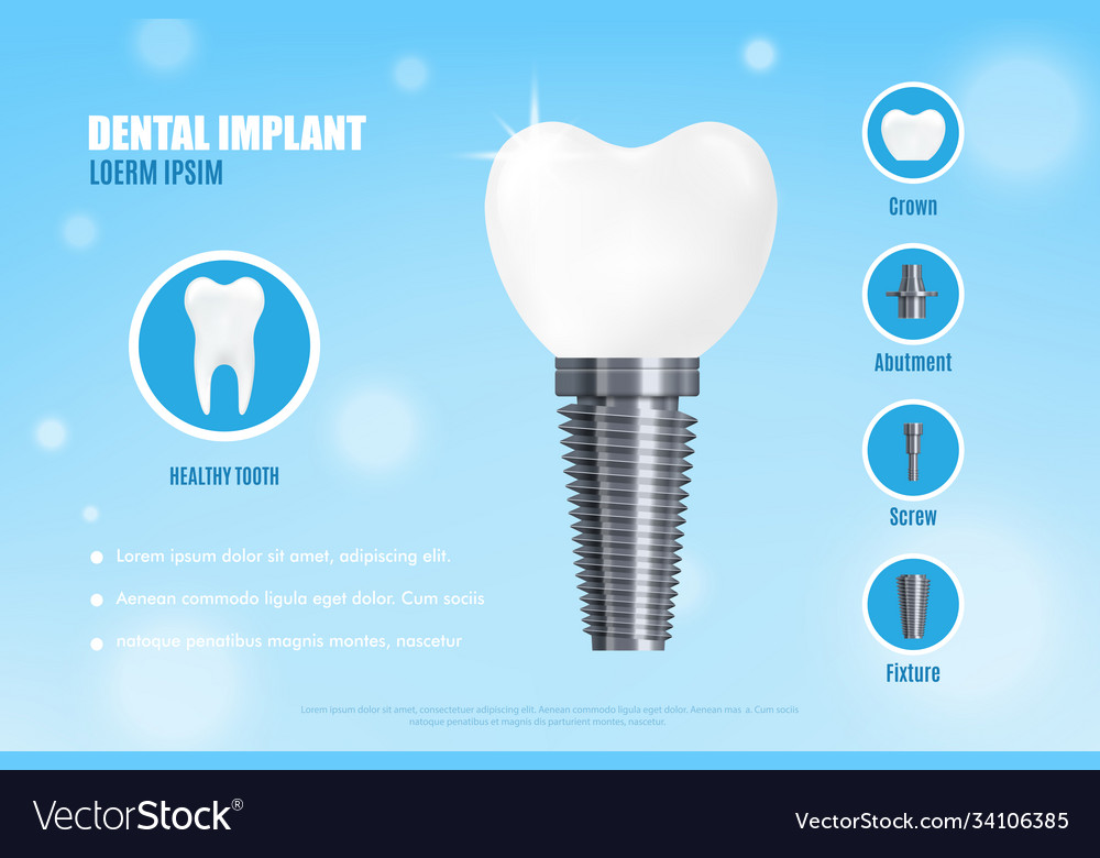 Advertisement poster with realistic 3d