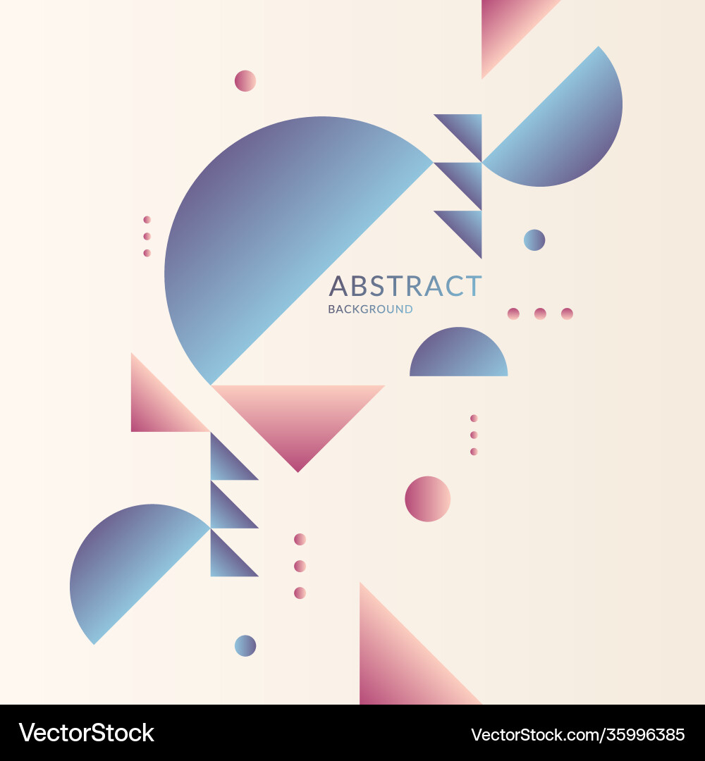 Modern background with abstract elements Vector Image