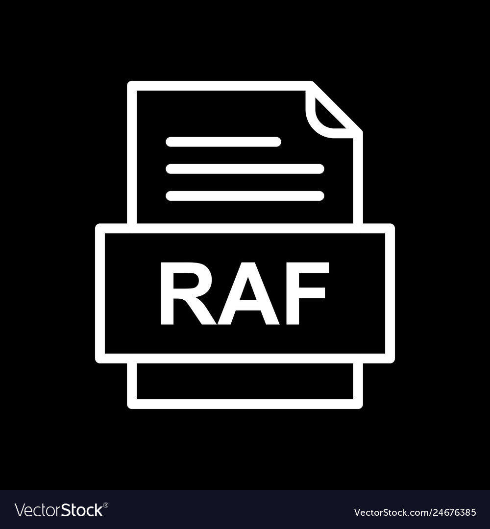 Raf file document icon