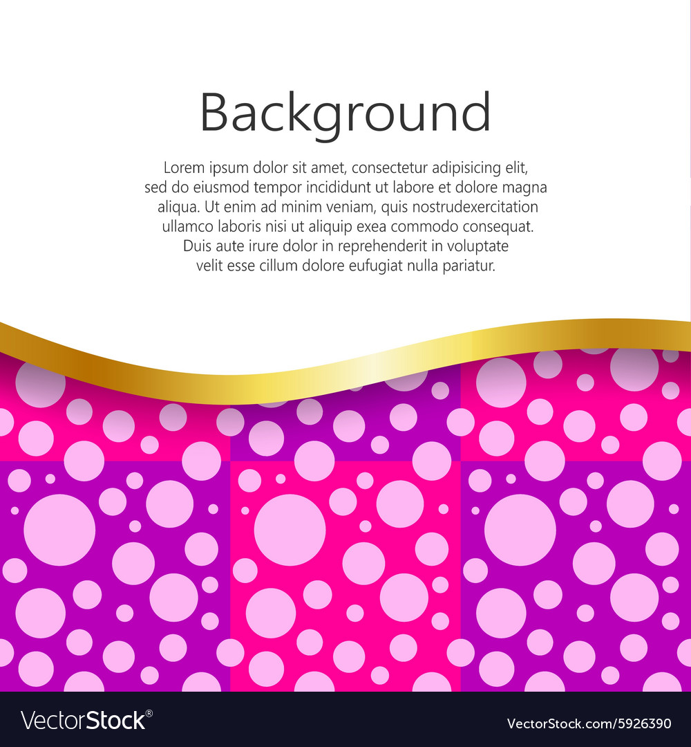 Abstract background booklet list