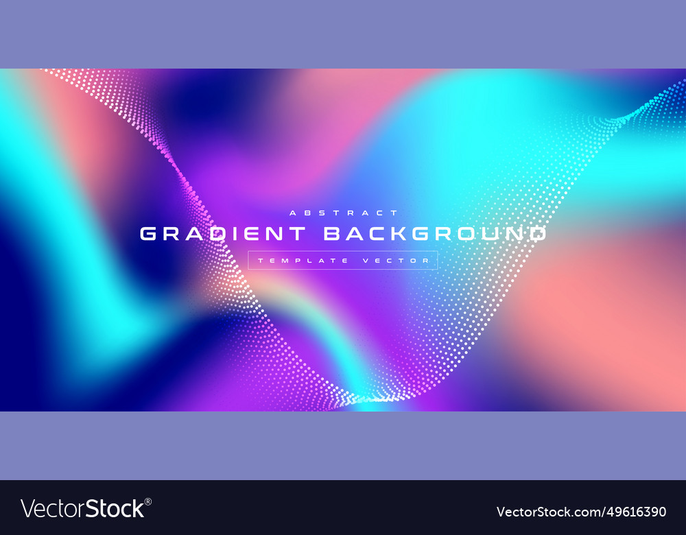 Abstract Blurred Colorful Mesh Gradient Background