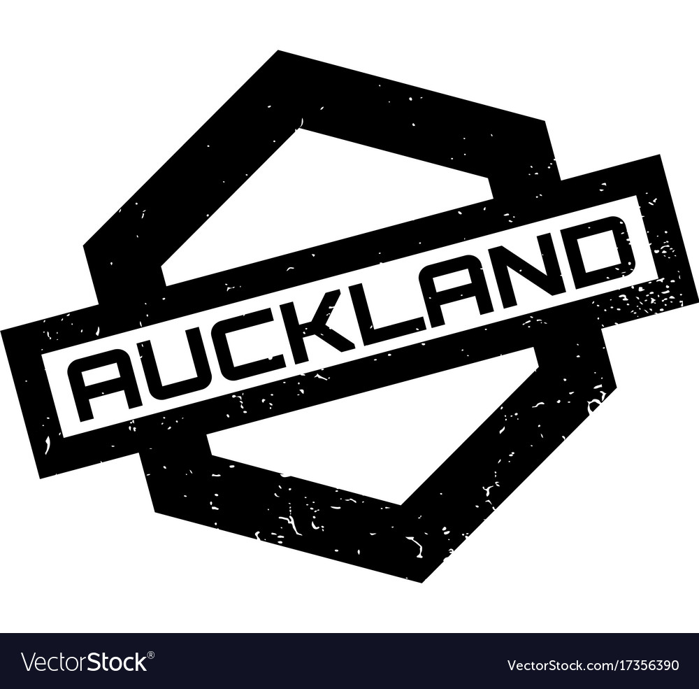 Auckland rubber stamp Royalty Free Vector Image