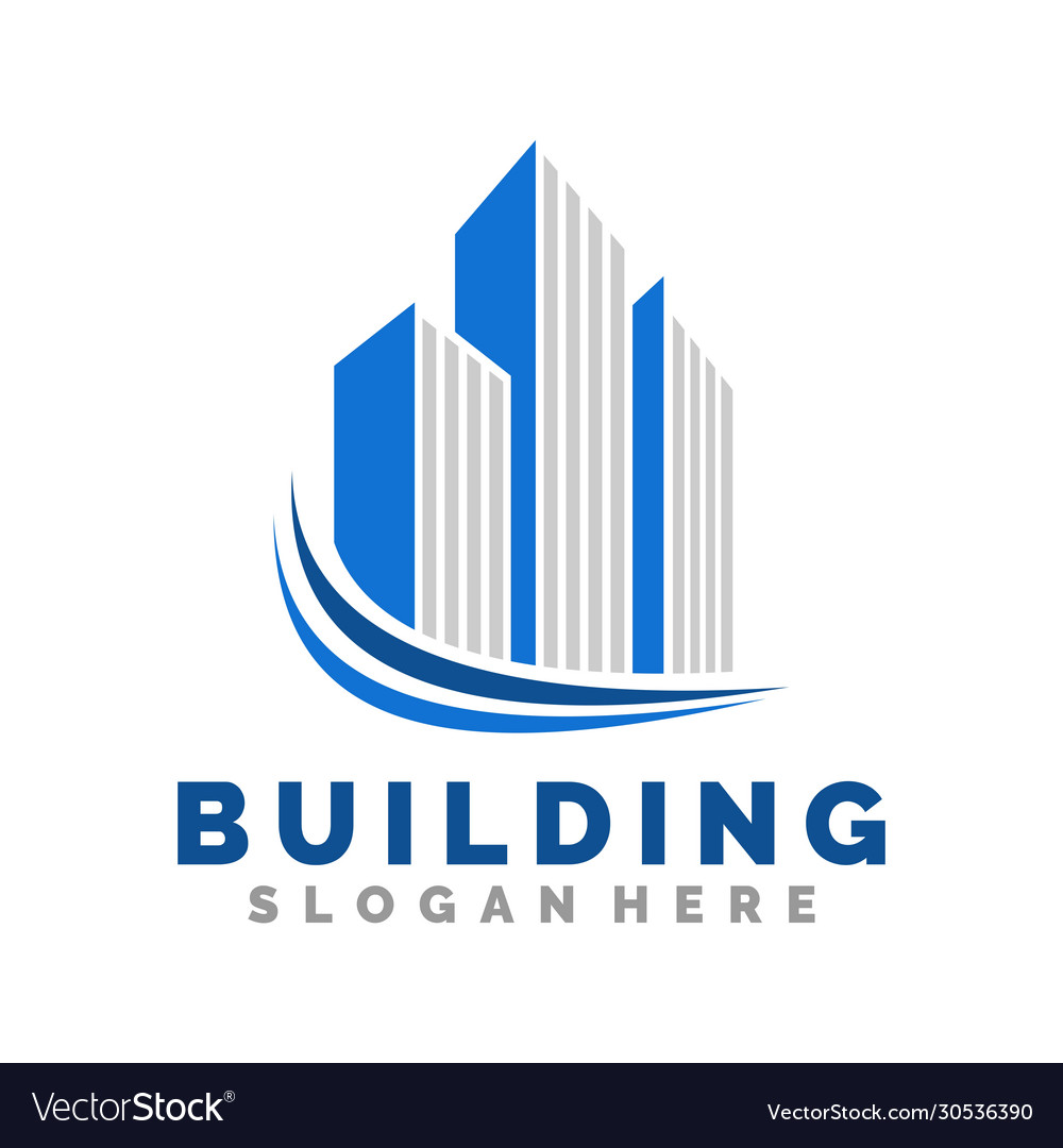 Building logo icon Royalty Free Vector Image - VectorStock