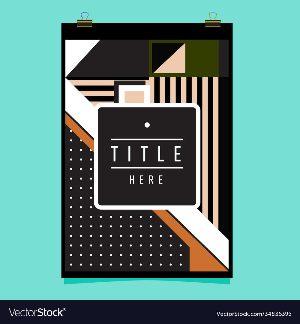 Abstract colorful geometric pattern background Vector Image Abstract colorful geometric pattern background