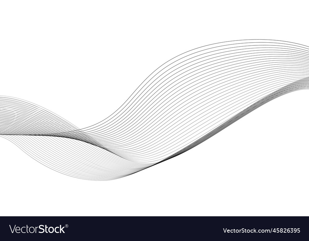 Abstract wave element for design digital vector image Abstract wave element for design digital