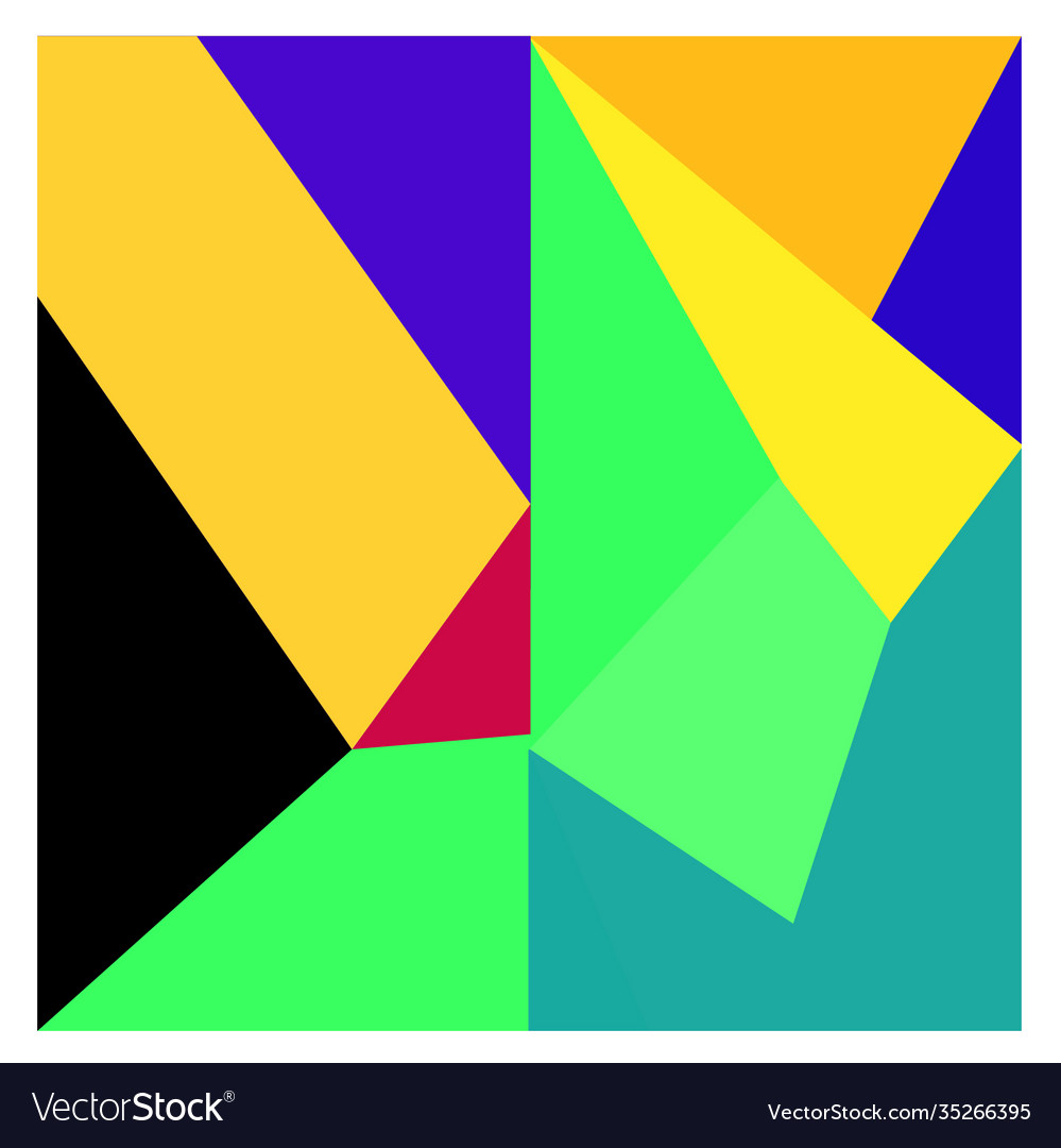Colorful geometric and curve background pattern