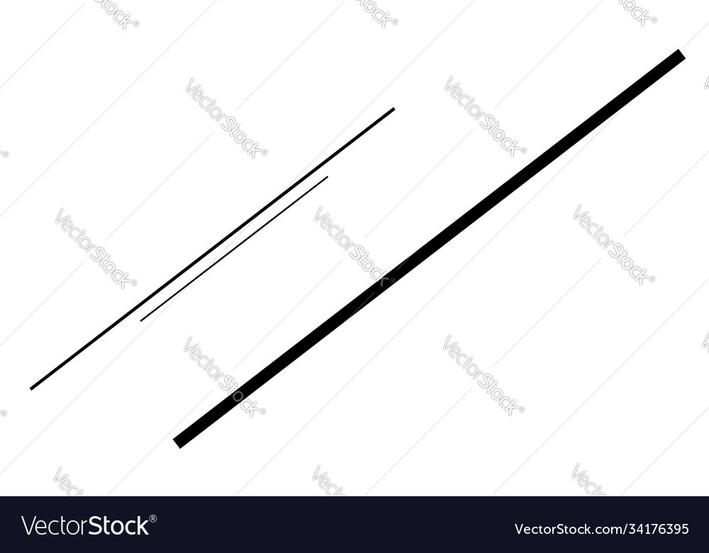 Dynamic diagonal and slanting lines element