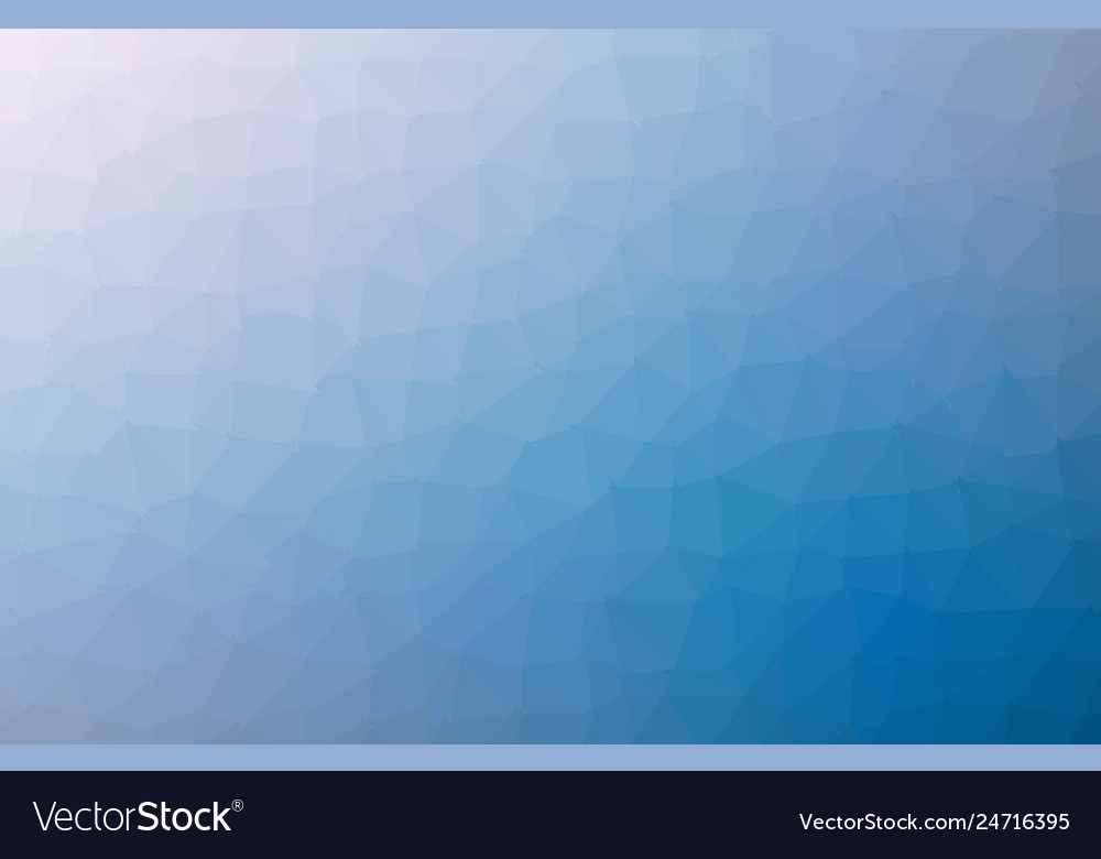 Light blue shining triangular layout vector image Light blue shining triangular layout