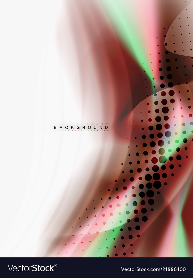 Background abstract color flow liquid design Vector Image Background abstract color flow liquid design