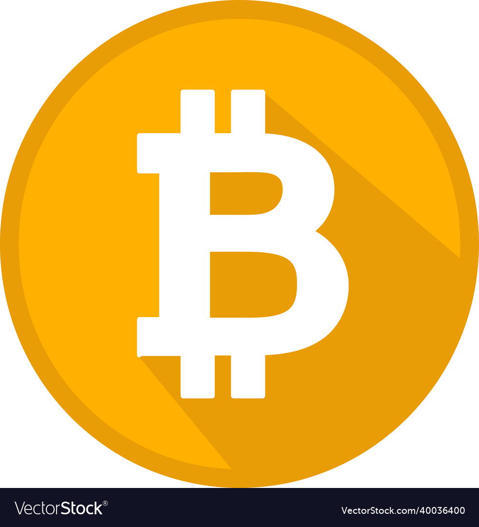 Bitcoin Symbol Zeichen Design