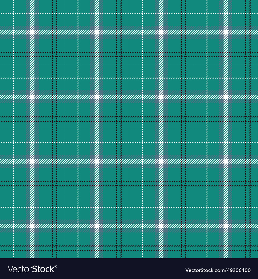 Continuous pattern in cloth tartan