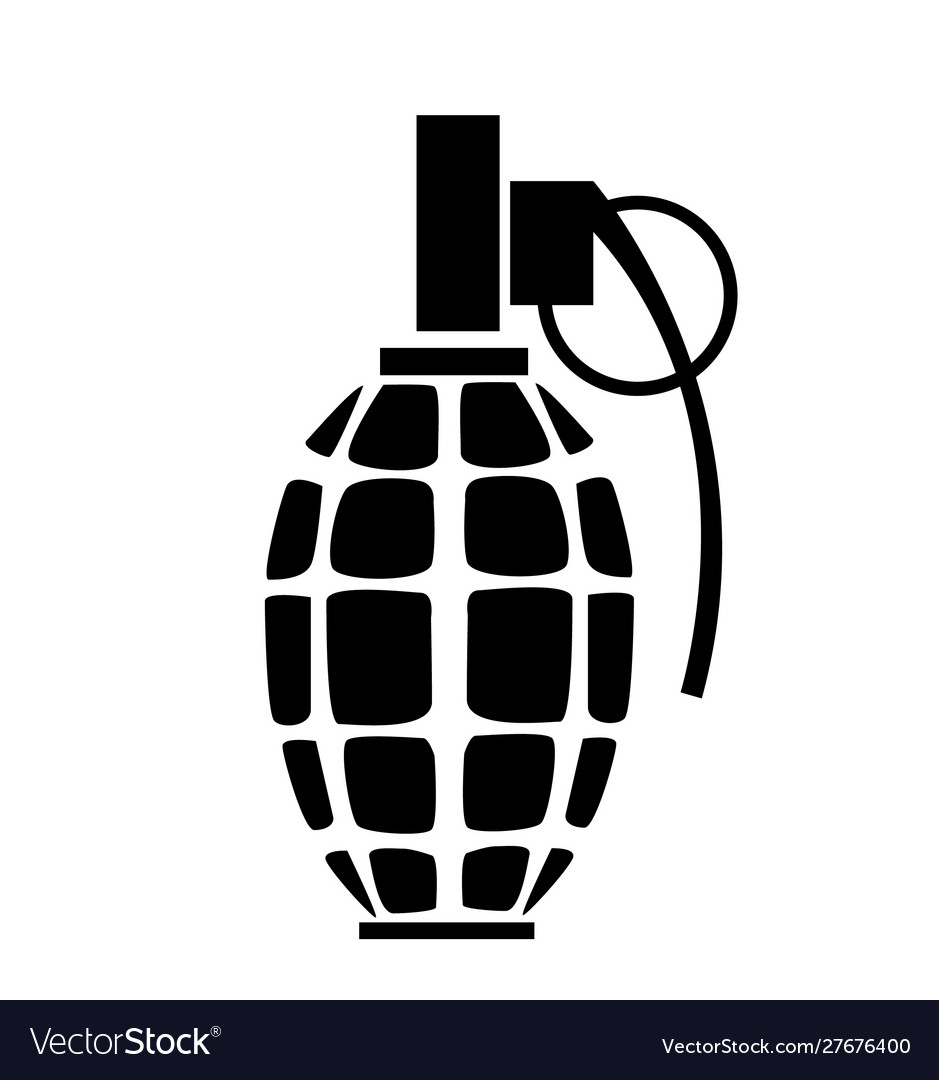 Grenade icon Royalty Free Vector Image - VectorStock