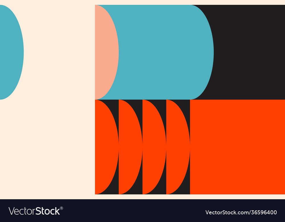 Minimal geometric pattern design Vector Image Minimal geometric pattern design