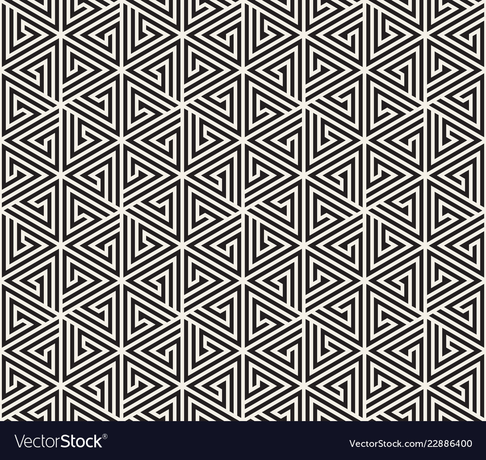 Modern Geometric Repeating Pattern