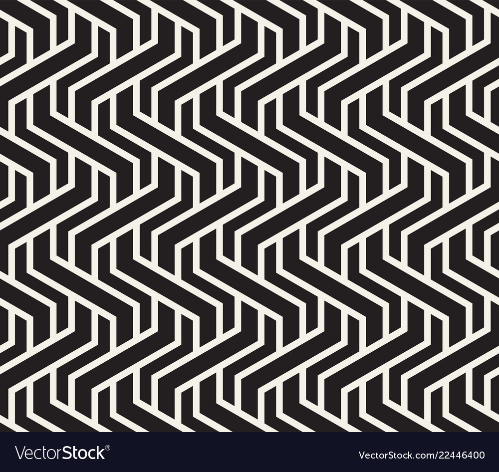Modern Geometric Striped Pattern
