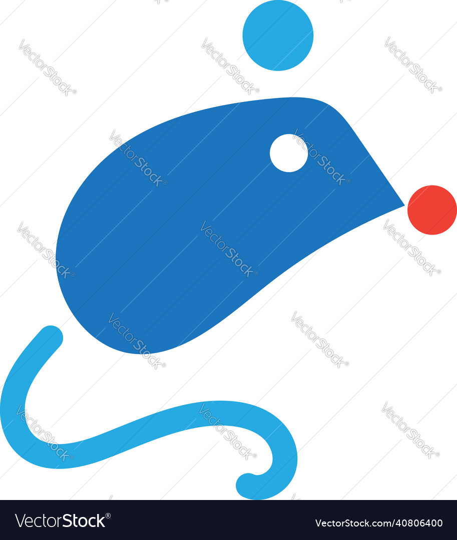 Mouse for make laboratory experiment icon