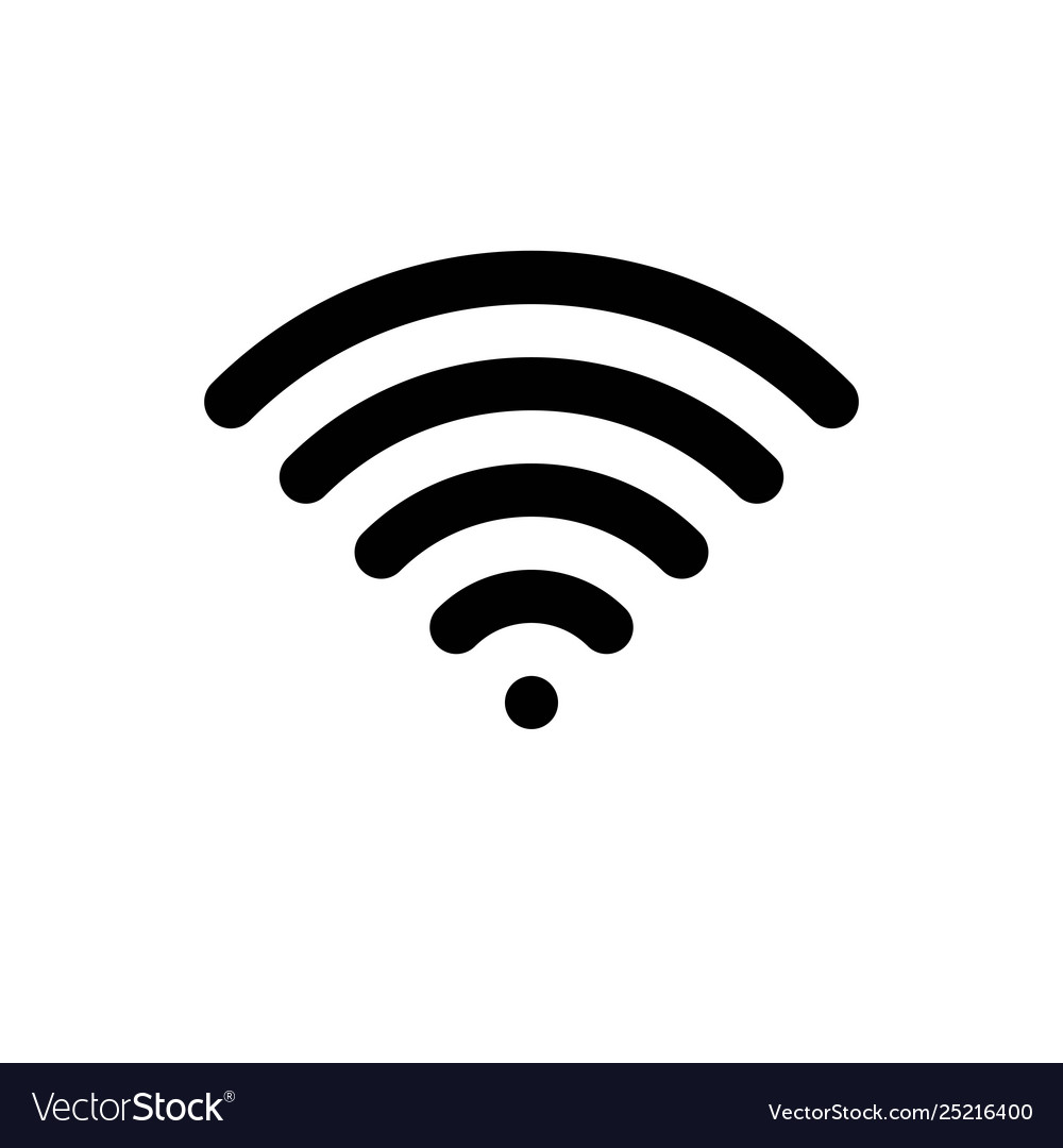 Wifi symbol icon wireless local area networking