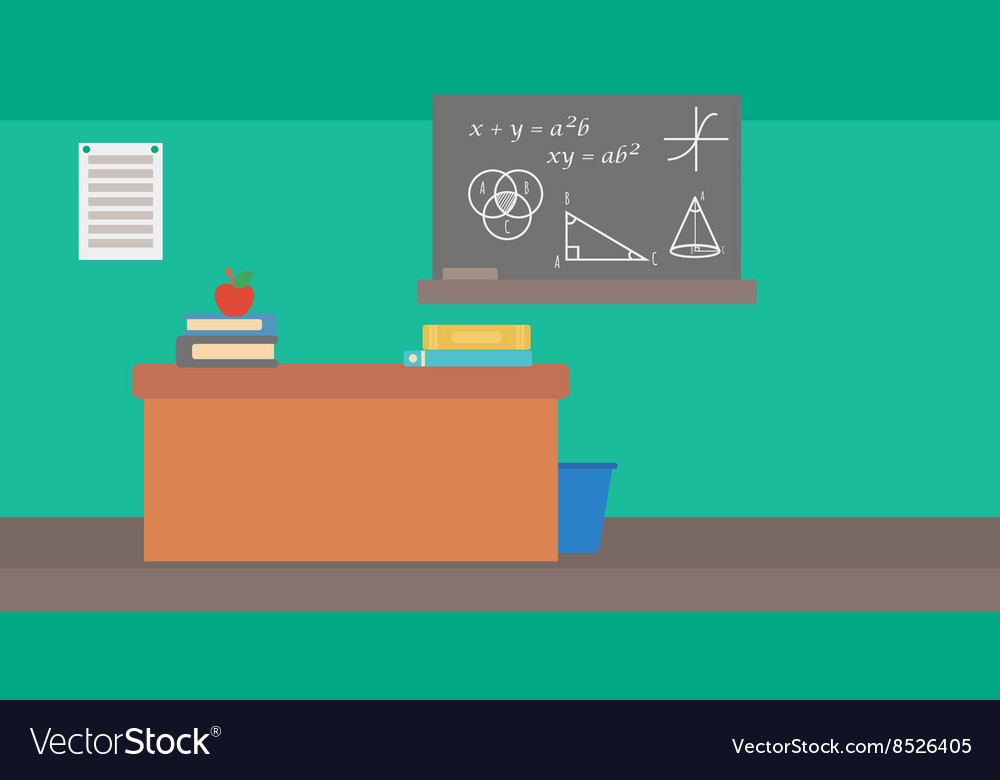 Background of classroom