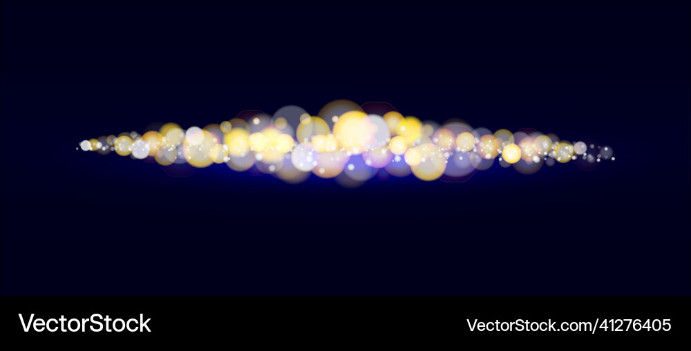 Bokeh lights background Royalty Free Vector Image
