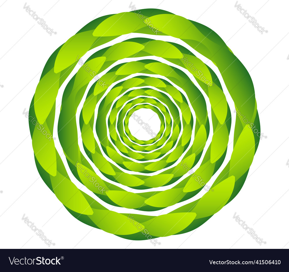 Abstract geometric circle ring design element vector image Abstract geometric circle ring design element