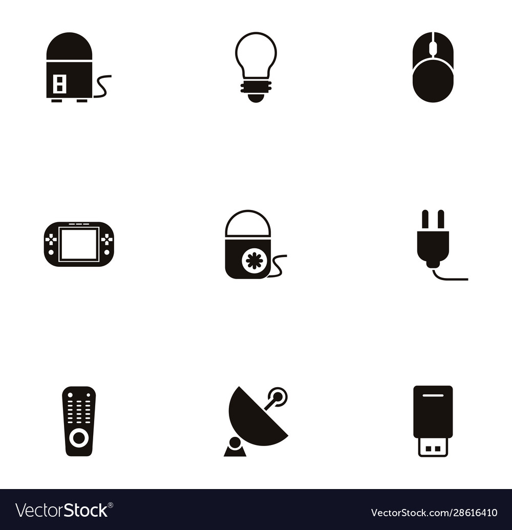 Bundle electronics devices icons