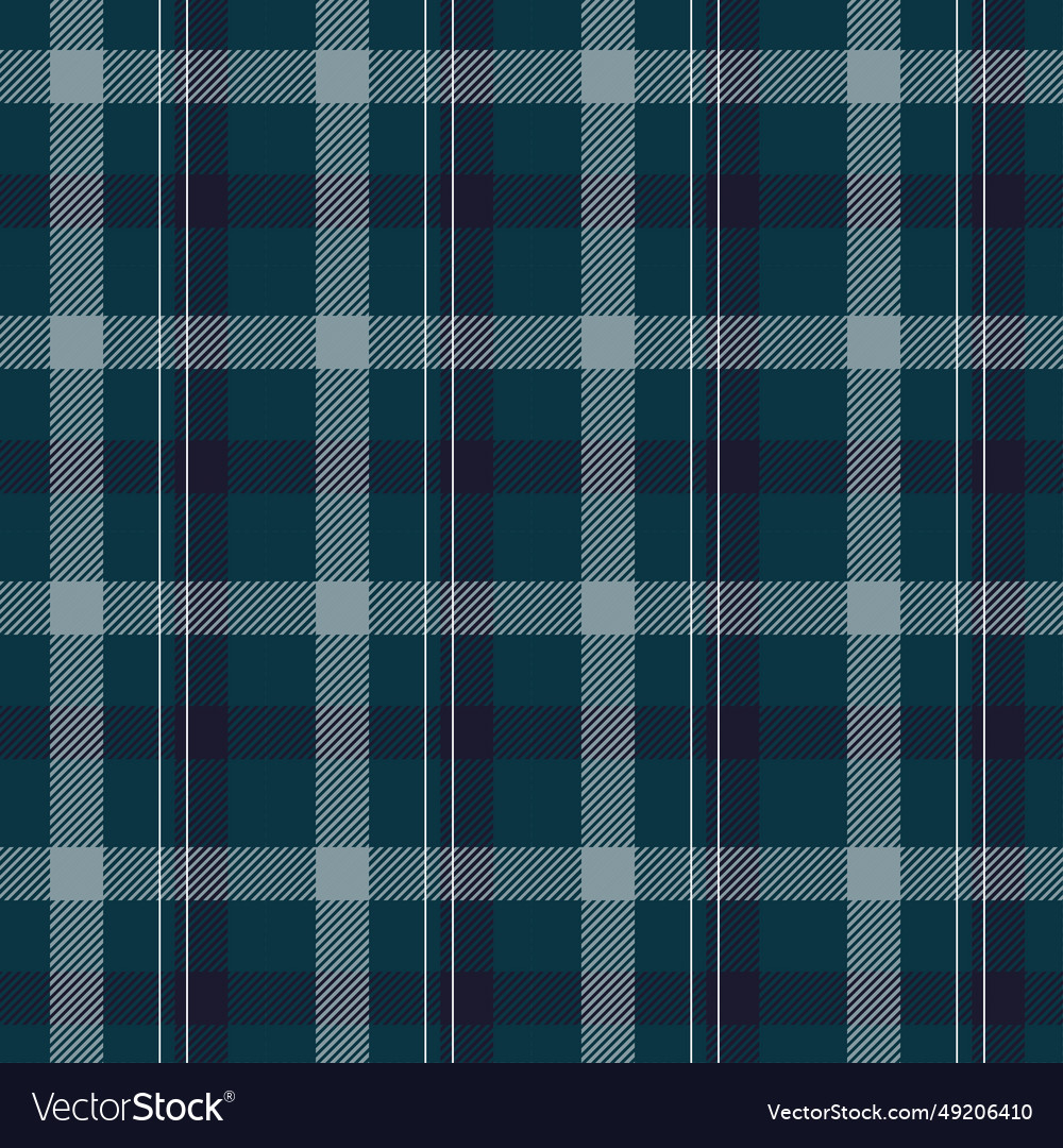 Continuous pattern in cloth tartan