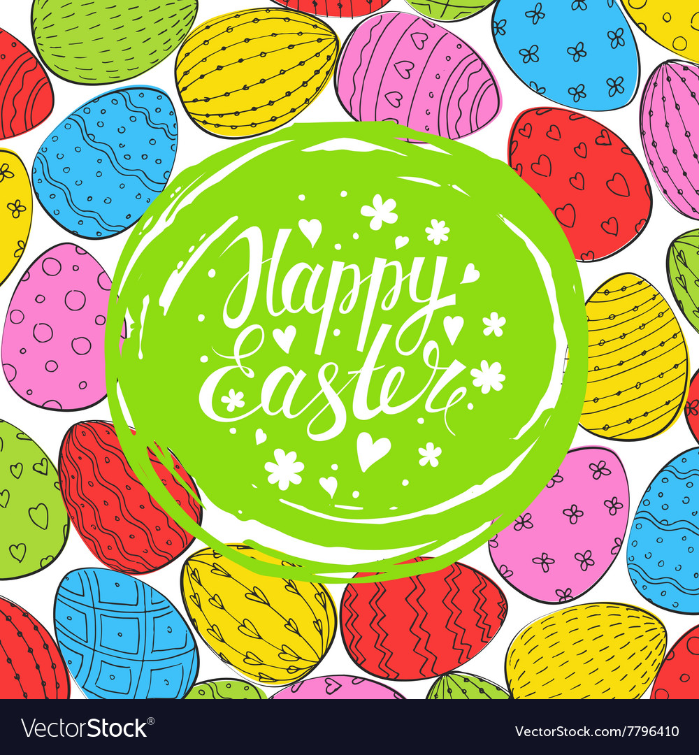 Template card with easter eggs