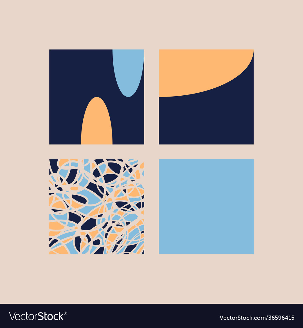 Abstract hand-drawn pattern design vector image Abstract hand-drawn pattern design